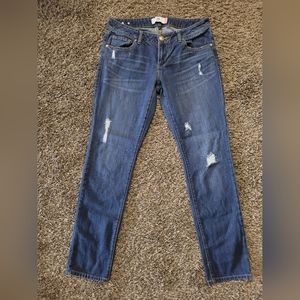 cabi slim boyfriend jeans size 6